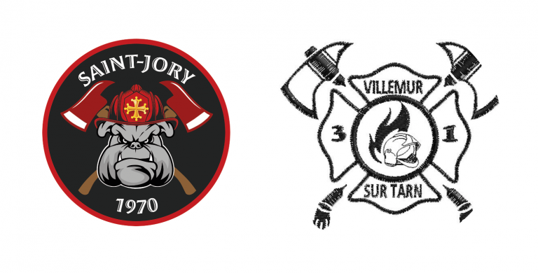 Logos pompiers clients de Dsport