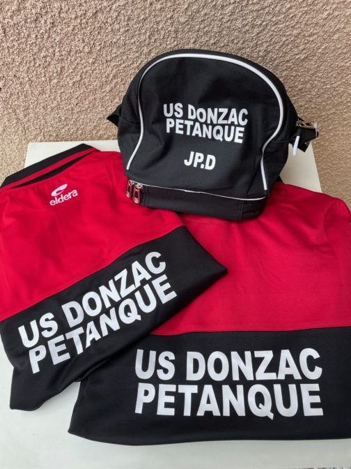 Pack joueur Eldera US Donzac pétanque