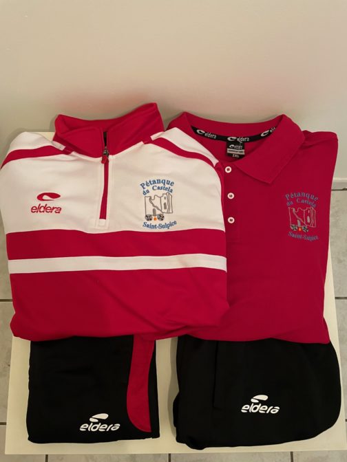 Tenue pétanque Eldera Pétanque du castela Saint-Sulpice Dsport