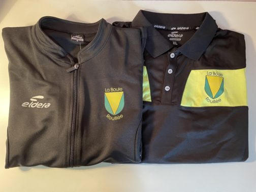 Veste et polo Eldera La boule rouillée pétanque Dsport