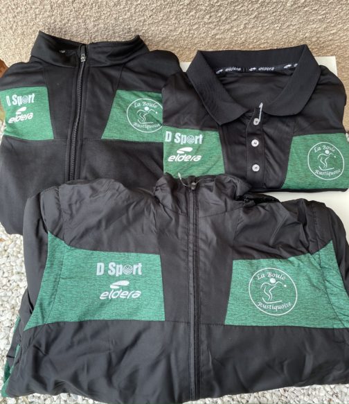 Tenues de pétanque de la boule rustiquoise Dsport