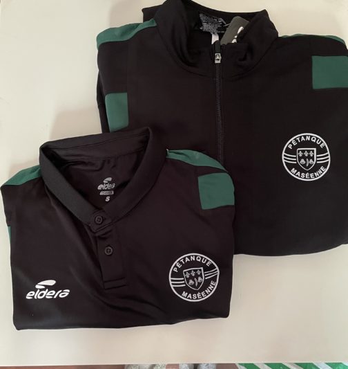 Polo et veste de survetement Eldera pétanque Maseenne Dsport
