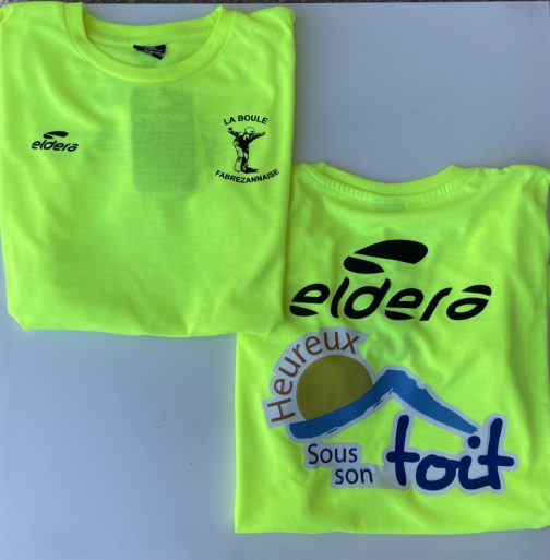T-shirt Eldera la boule fabrezannaise Dsport